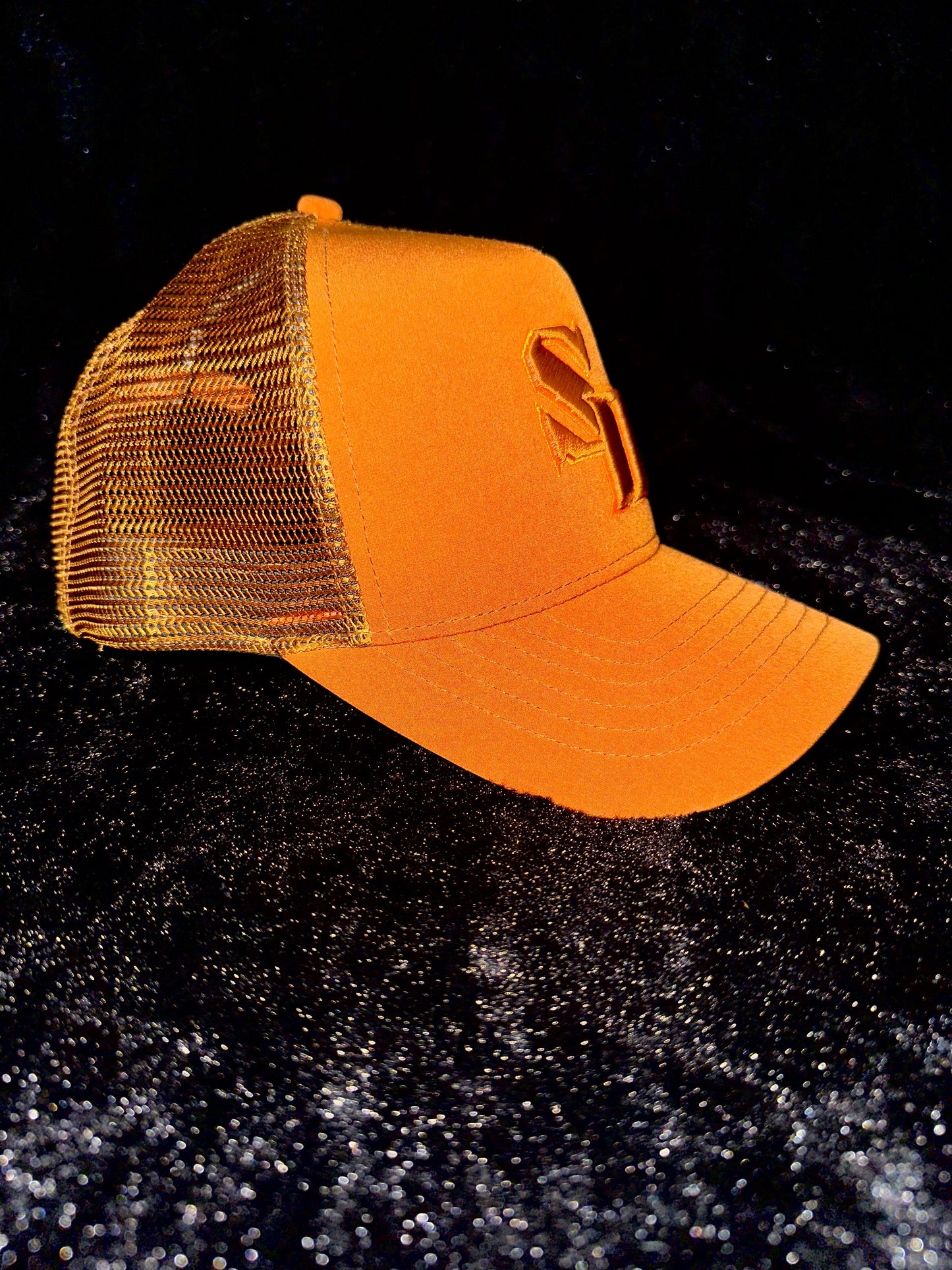 SD trucker (Orange/Brown)