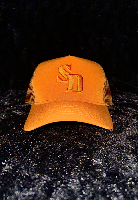 SD trucker (Orange/Brown)
